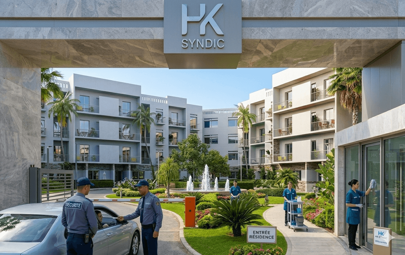 Équipe HK SYNDIC en action